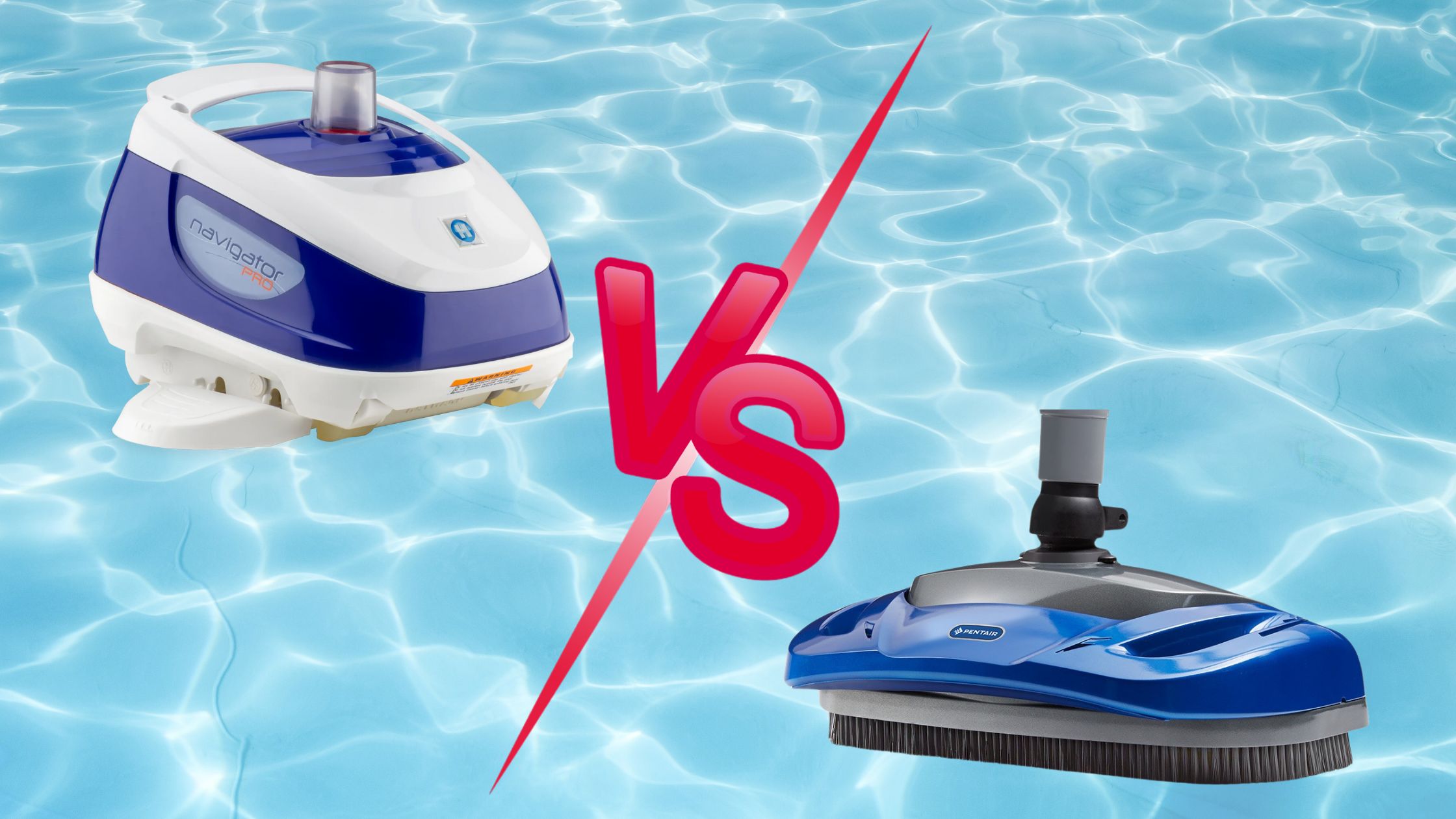 Comparing Automatic Pool Cleaners – Hayward Navigator® Pro vs. Pentair Dorado®