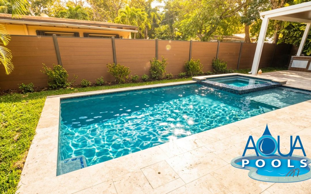Pool construction in Weston, FL